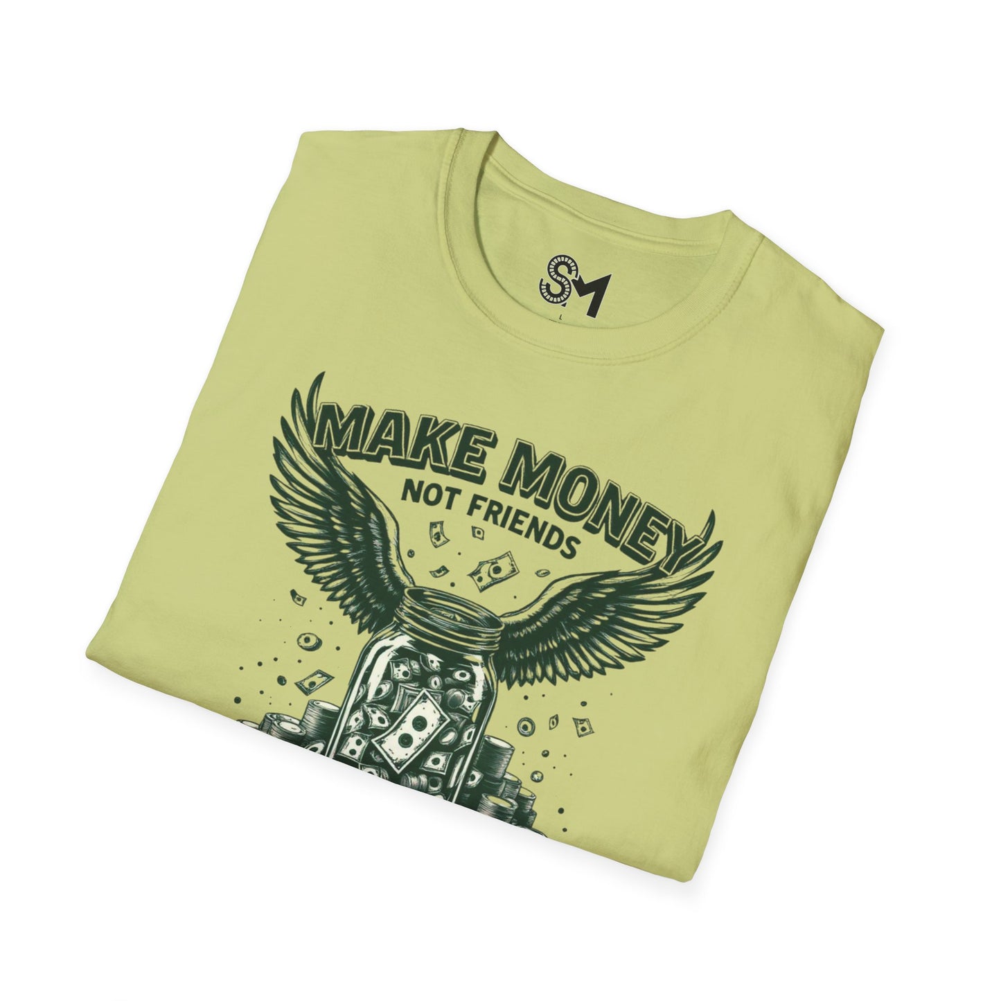 Make Money Unisex Softstyle T-Shirt - StyleMZ