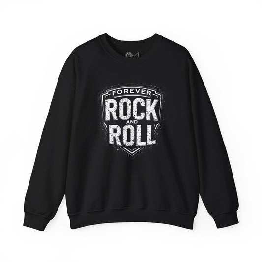 Forever Rock and Roll Unisex Heavy Blend™ Crewneck Sweatshirt - Stylemz