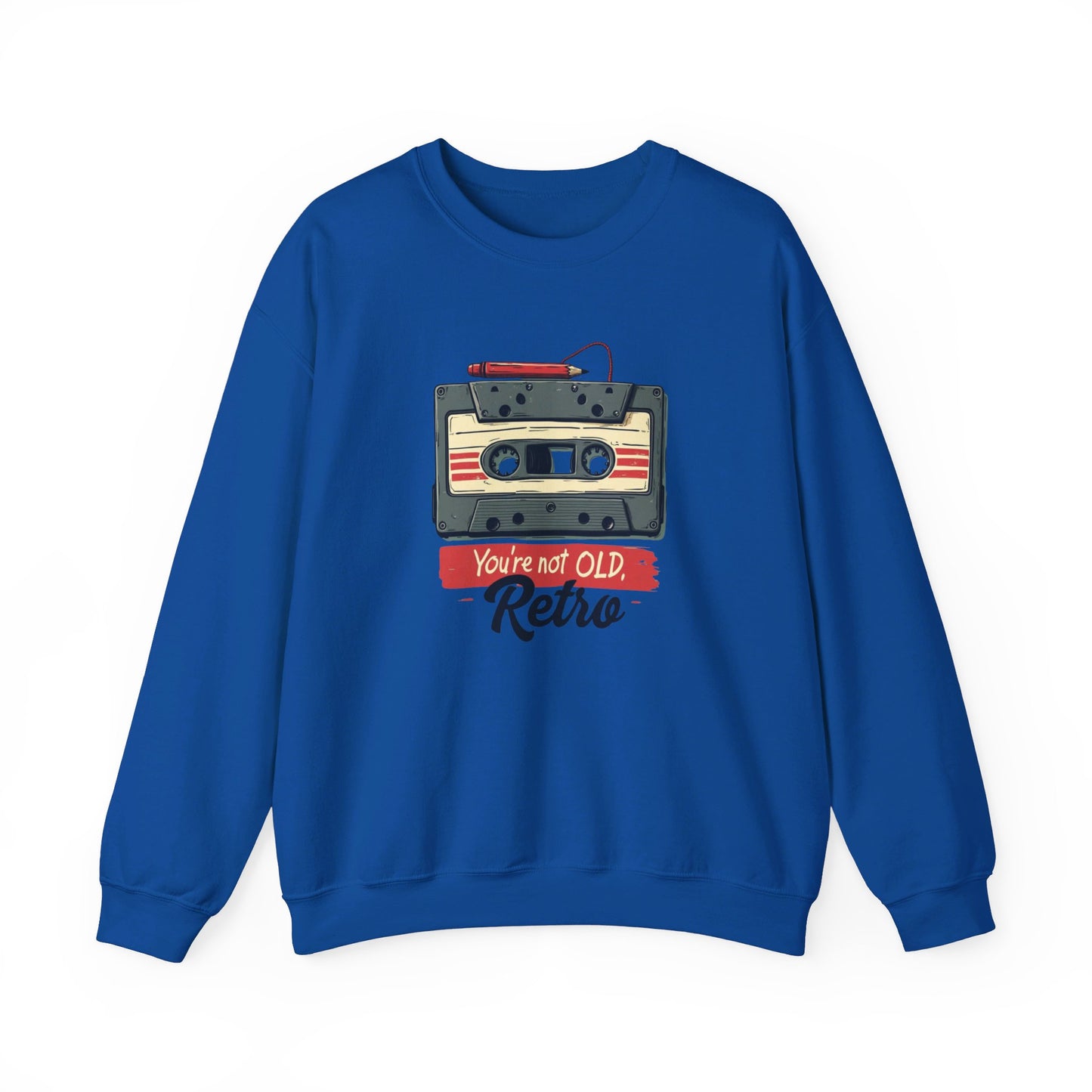 Korea -  Retro Unisex Heavy Blend™ Crewneck Sweatshirt  - StyleMZ