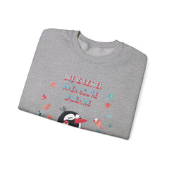 Korea -  Life is better when you're laughing Unisex Heavy Blend™ Crewneck Sweatshirt  - StyleMZ