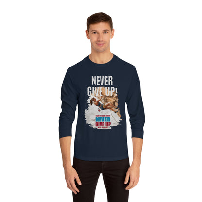 Korea -  Stay on your focus Unisex Classic Long Sleeve T-Shirt  - StyleMZ