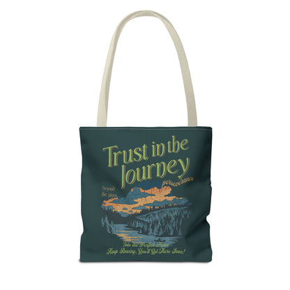 Trust in the journey Tote Bag (AOP) - StyleMZ