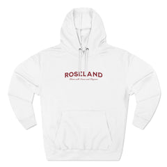 Korea -  Roseland Three-Panel Fleece Hoodie  - StyleMZ