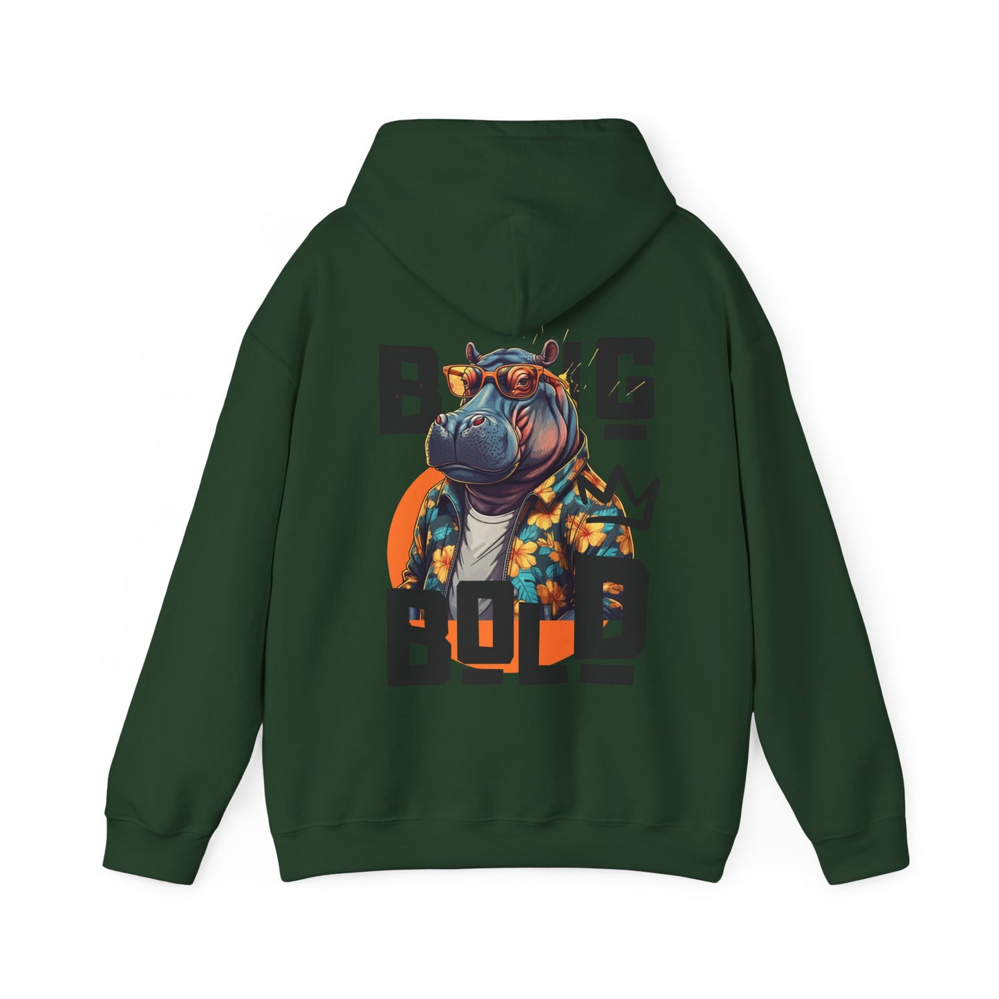 Big Bold Unisex Heavy Blend™ Hooded Sweatshirt - StyleMZ