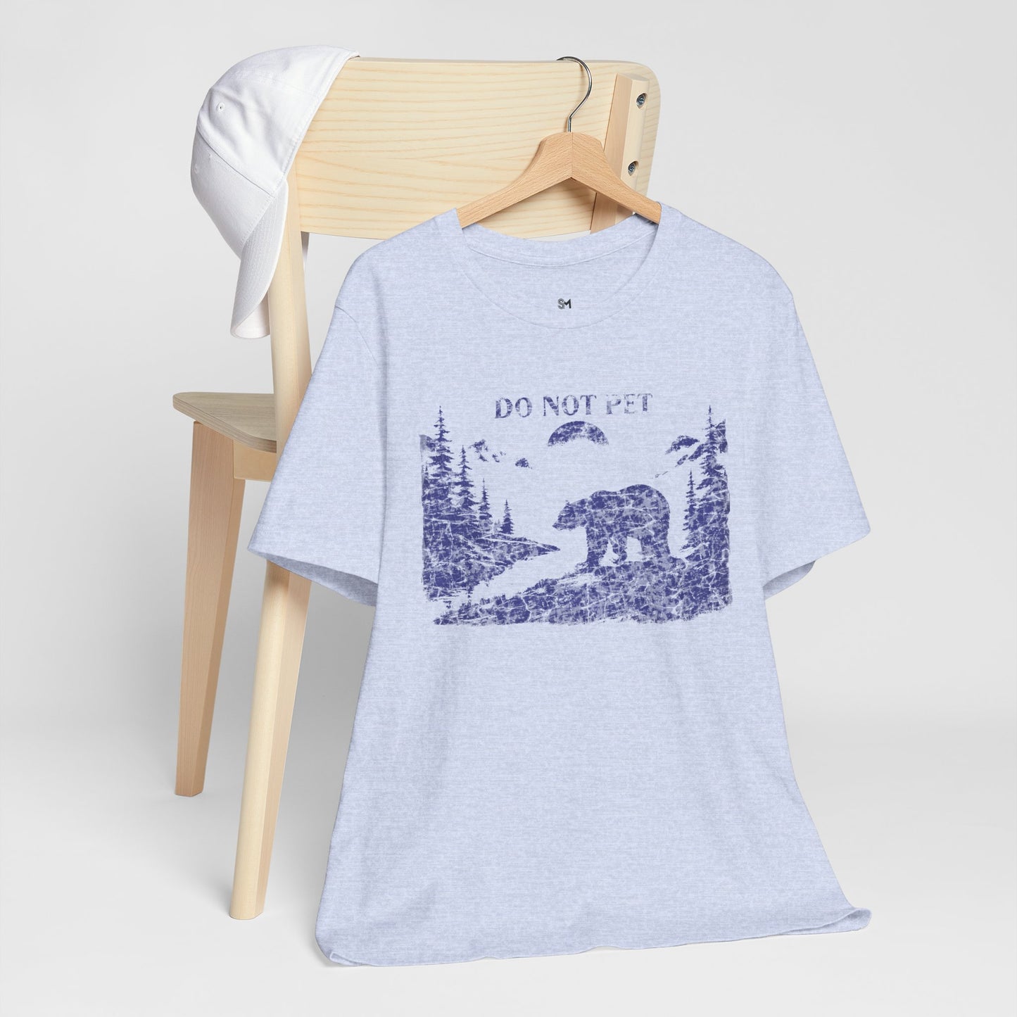 Adventure Awaits Bear Tee - Unisex Do Not Pet Graphic Shirt