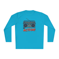 Korea -  Get action Unisex Lightweight Long Sleeve Tee  - StyleMZ