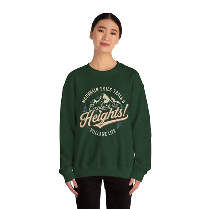 Explore the heights Unisex Heavy Blend™ Crewneck Sweatshirt - StyleMZ - Stylemz