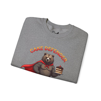 Cake defender Unisex Heavy Blend™ Crewneck Sweatshirt - StyleMZ