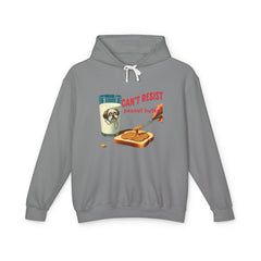 Can't resist peanut butter Unisex Lightweight Hooded Sweatshirt  - Korea  - StyleMZ