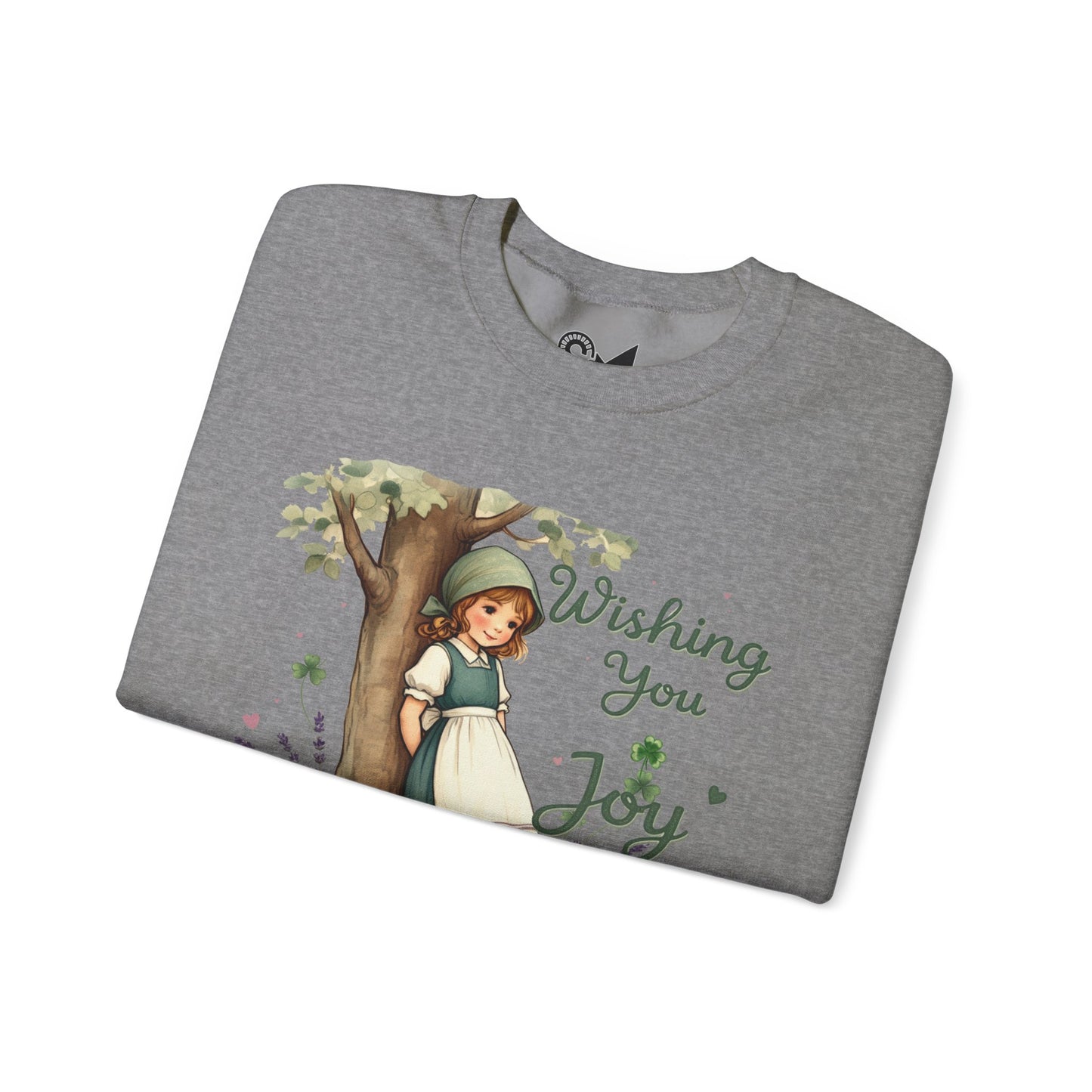 Wishing you joy Unisex Heavy Blend™ Crewneck Sweatshirt - StyleMZ