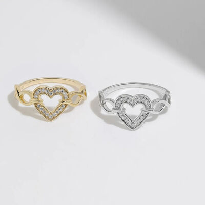 925 Sterling Silver Heart Ring