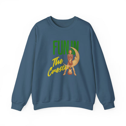 Fun in the crescent Unisex Heavy Blend™ Crewneck Sweatshirt - StyleMZ