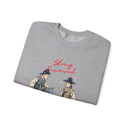 Stay Focused Unisex Heavy Blend™ Crewneck Sweatshirt - StyleMZ - Stylemz