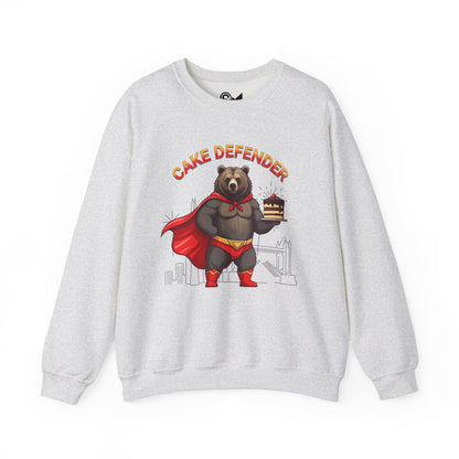 Cake defender Unisex Heavy Blend™ Crewneck Sweatshirt - StyleMZ