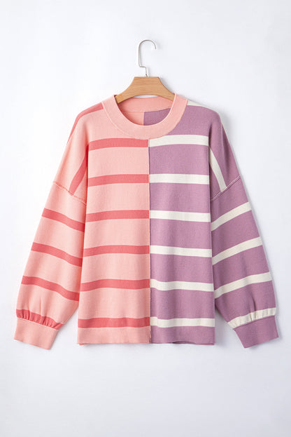 Araya Stripe Oversized Sweater for Cozy Fashion Days