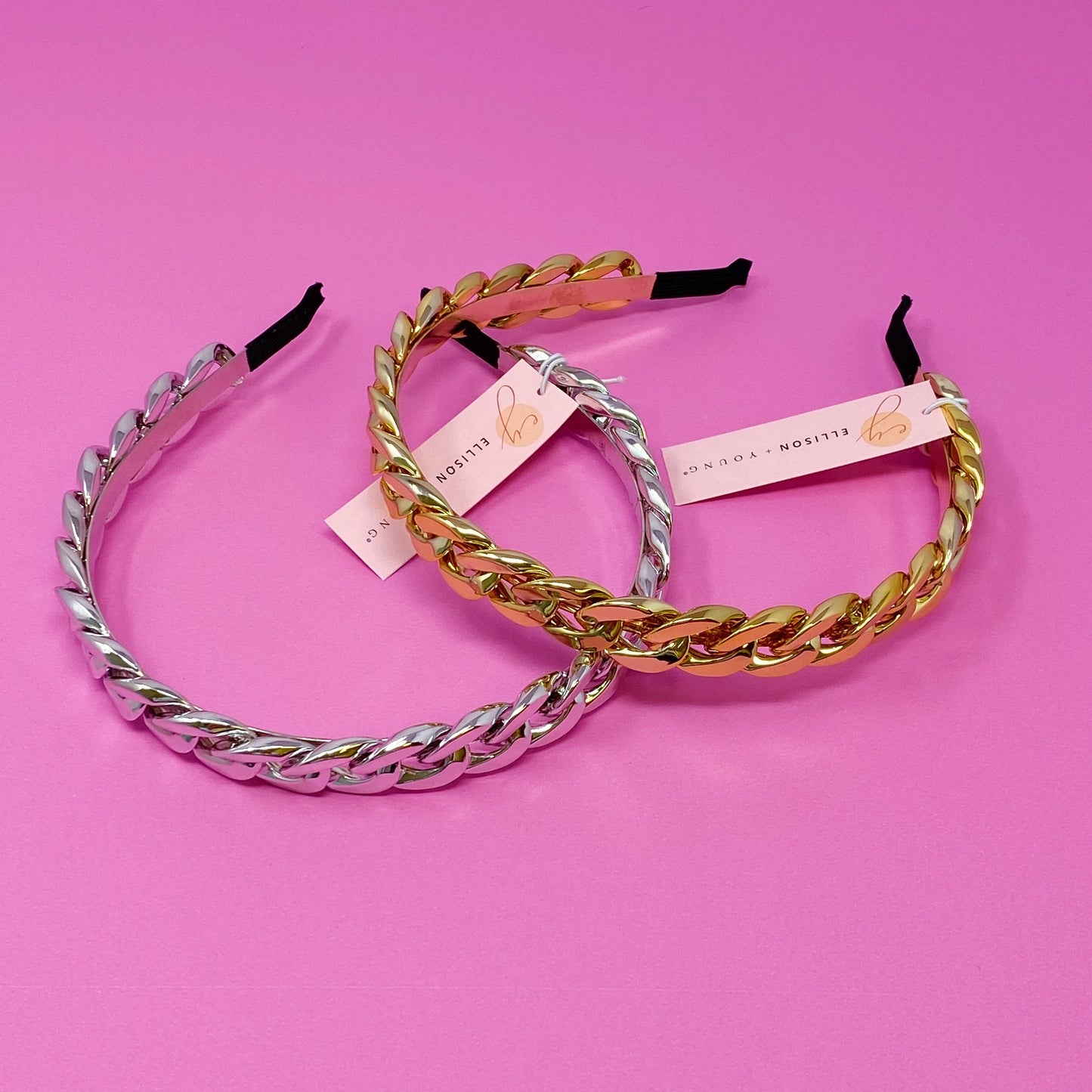 Cuban Chain Headband for Edgy Everyday Style