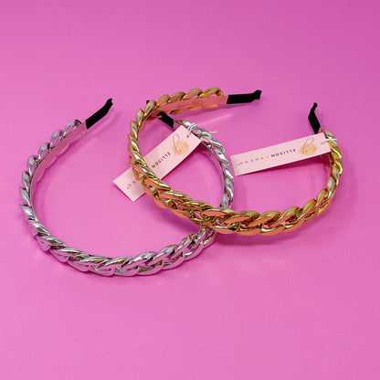 Cuban Chain Headband for Edgy Everyday Style