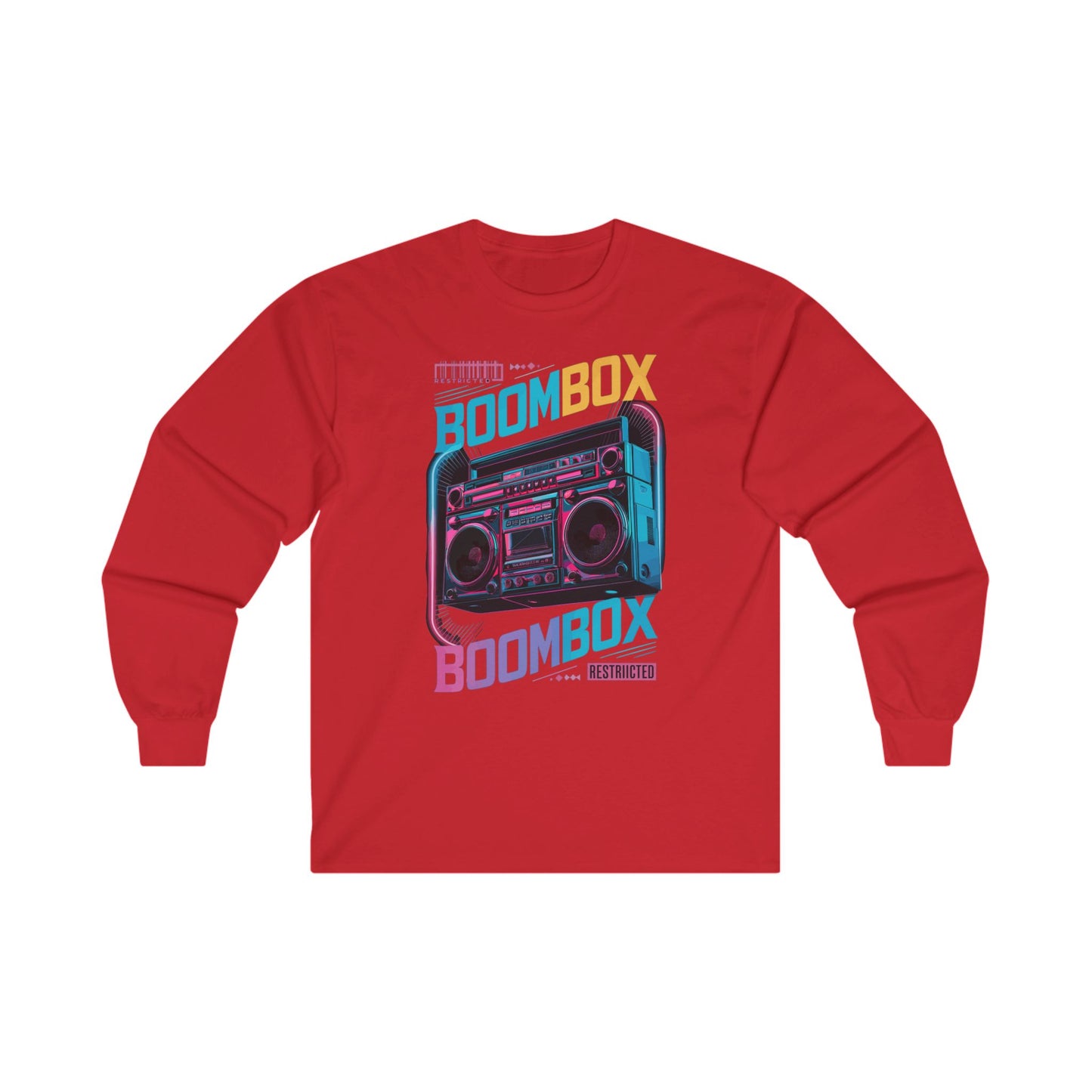 Boom box Unisex Ultra Cotton Long Sleeve Tee - StyleMZ