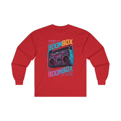 Boom box Unisex Ultra Cotton Long Sleeve Tee - StyleMZ