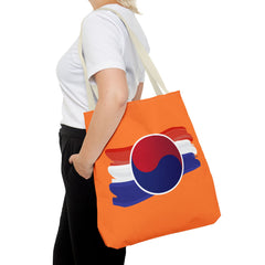 Korea -  Korean flag Tote Bag (AOP)  - StyleMZ