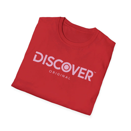 Korea -  Discover Original Pink Unisex Softstyle T-Shirt  - StyleMZ