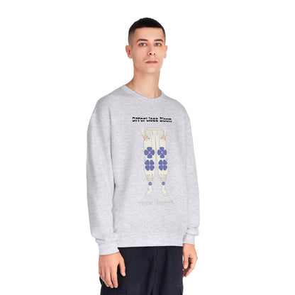 Korea -  Effortless Bloom Unisex NuBlend® Crewneck Sweatshirt  - StyleMZ