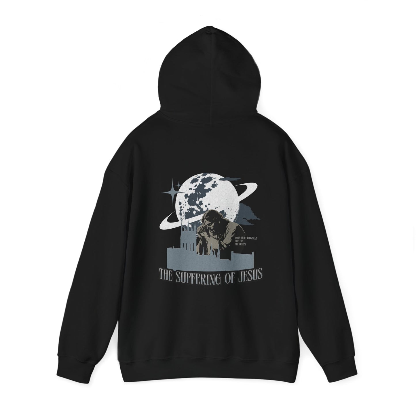 The suffering of Jesus Unisex Heavy Blend™ Hooded Sweatshirt - StyleMZ - Stylemz