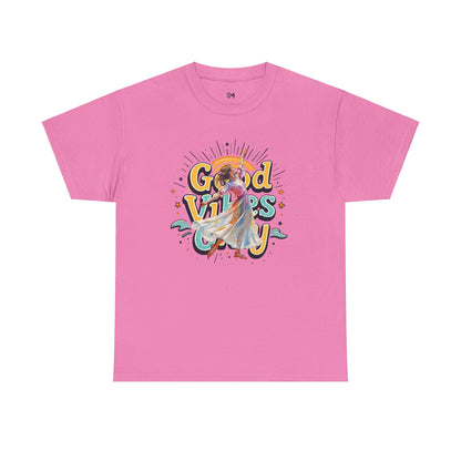 Good vibes only Unisex Heavy Cotton Tee - Stylemz