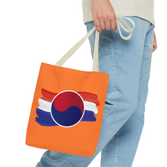 Corea - Bolso de mano con la bandera de Corea (AOP) - StyleMZ 