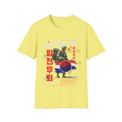 Korea -  K Soldier Spirit Unisex Softstyle T-Shirt  - StyleMZ