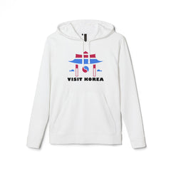 Korea -  adidas® Unisex Fleece Hoodie Visit Korea  - StyleMZ