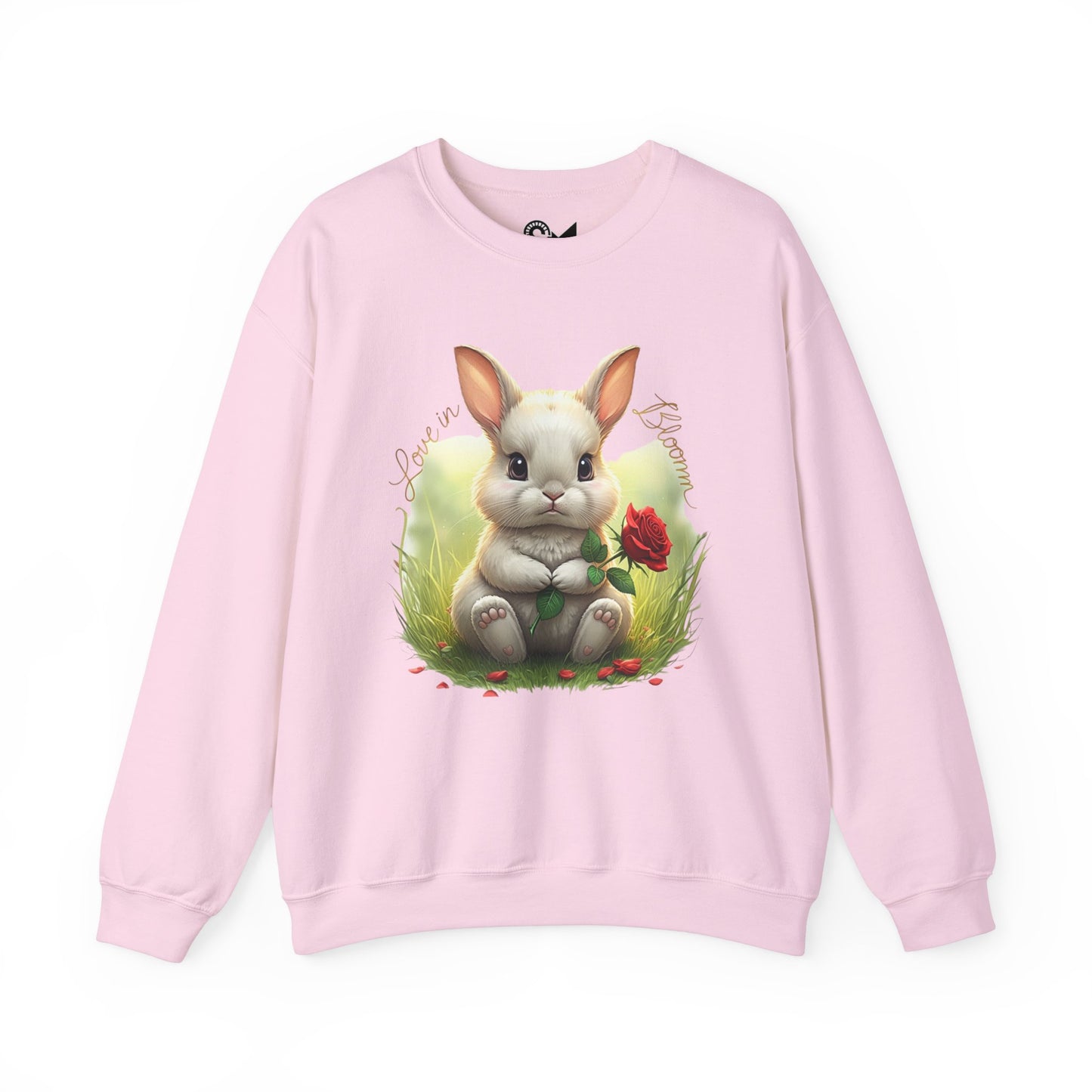 Love in bloom Unisex Heavy Blend™ Crewneck Sweatshirt - StyleMZ