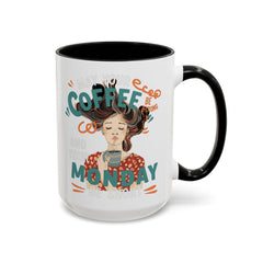 Korea -  Strong Coffee Accent Coffee Mug (11, 15oz)  - StyleMZ