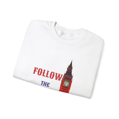 Korea -  Follow the Holy Spirit Unisex Heavy Blend™ Crewneck Sweatshirt  - StyleMZ