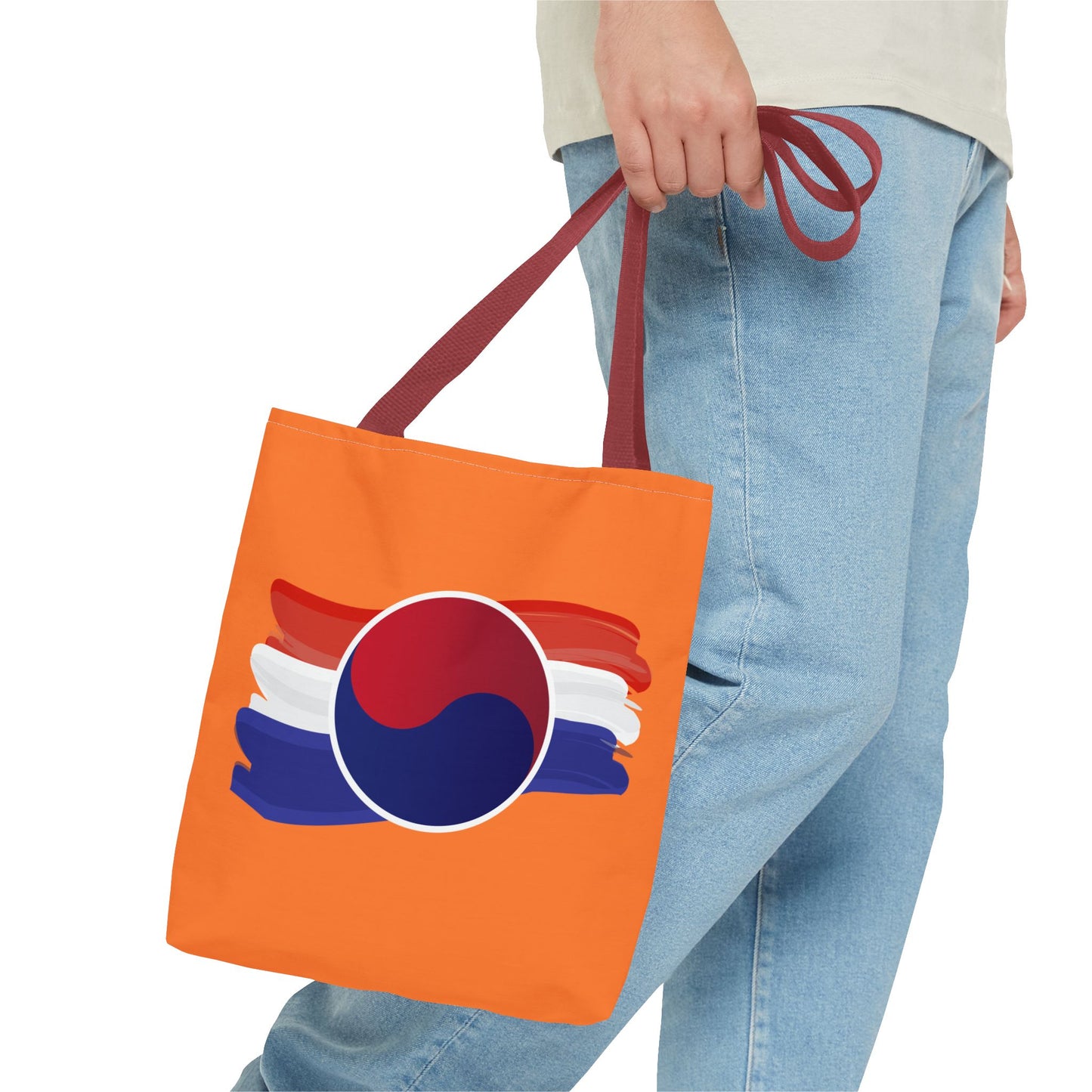 Korean flag Tote Bag (AOP) - StyleMZ