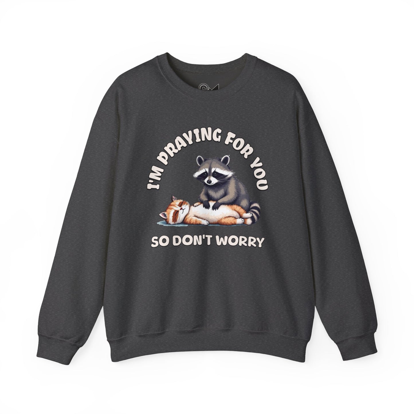 I'm praying for yo Unisex Heavy Blend™ Crewneck Sweatshirt - StyleMZ