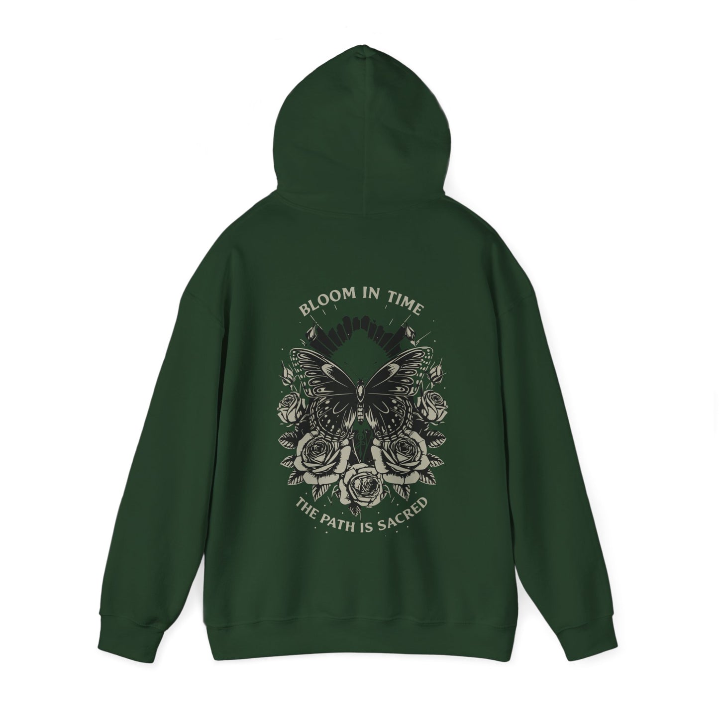 Bloom in Time Unisex Heavy Blend™ Hooded Sweatshirt - StyleMZ - Stylemz