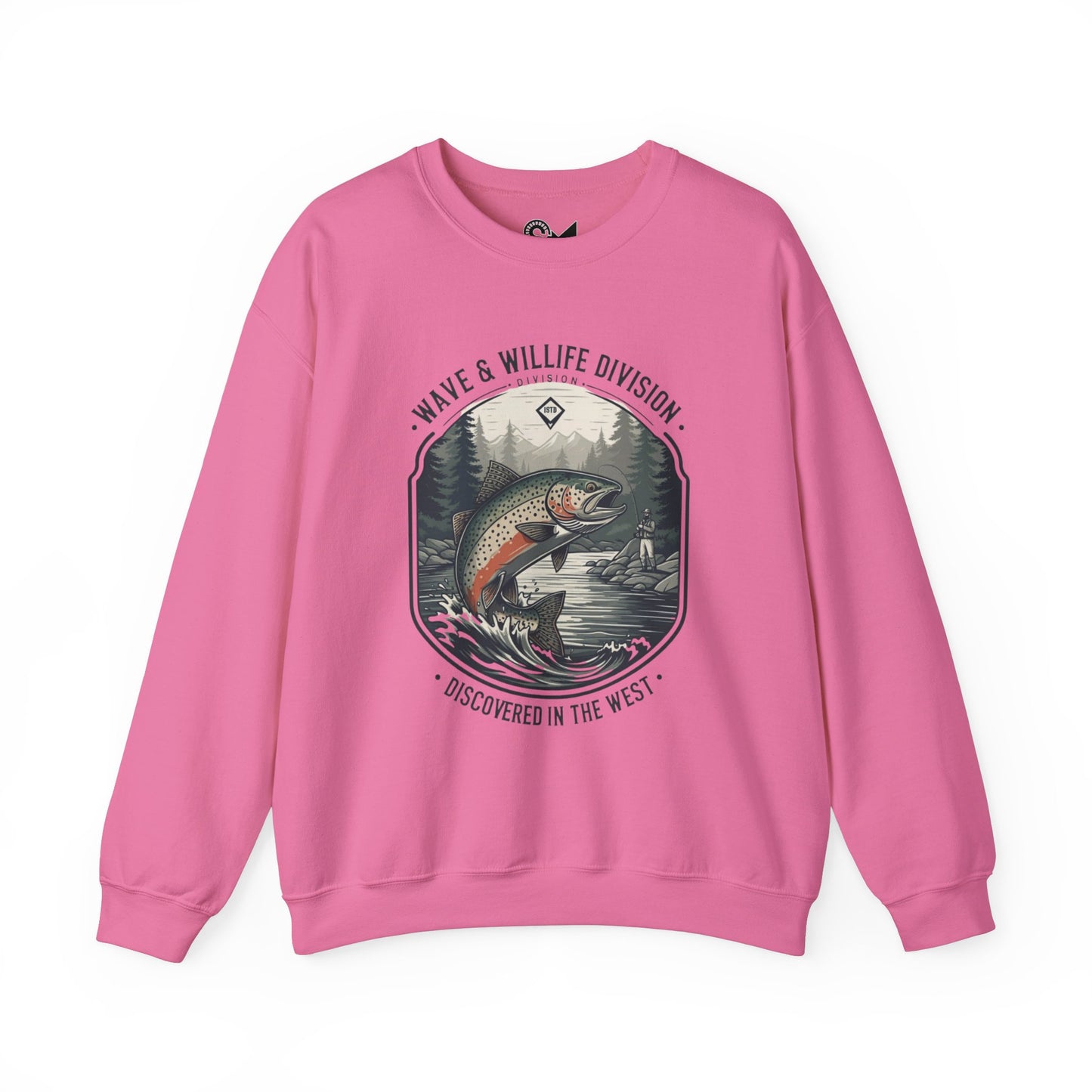 Discovered in the west Unisex Heavy Blend™ Crewneck Sweatshirt - StyleMZ