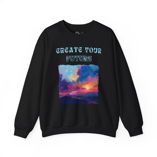 Create your future Unisex Heavy Blend™ Crewneck Sweatshirt - StyleMZ - Stylemz