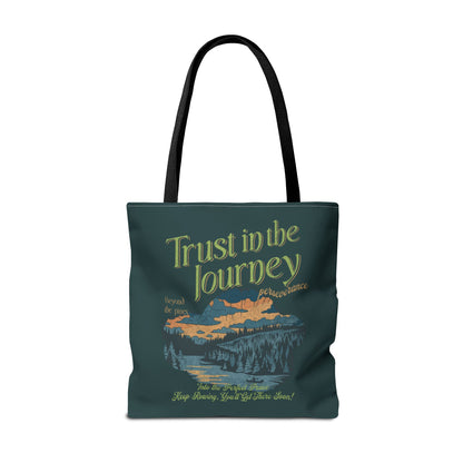 Trust in the journey Tote Bag (AOP) - StyleMZ