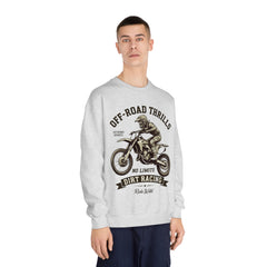 Korea -  Off-road thriller Unisex DryBlend® Crewneck Sweatshirt  - StyleMZ