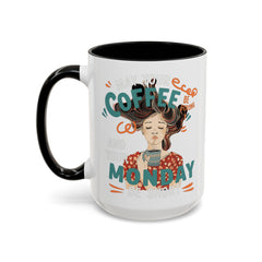 Taza de café con acento de café fuerte de Corea (11, 15 oz) - StyleMZ 