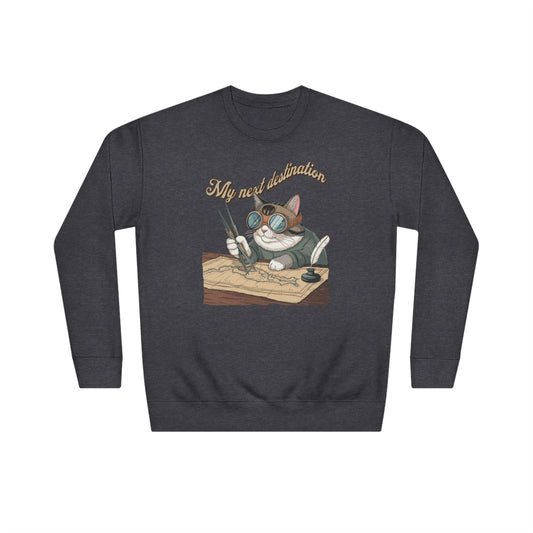 My next destination Unisex Crew Sweatshirt  - StyleMZ