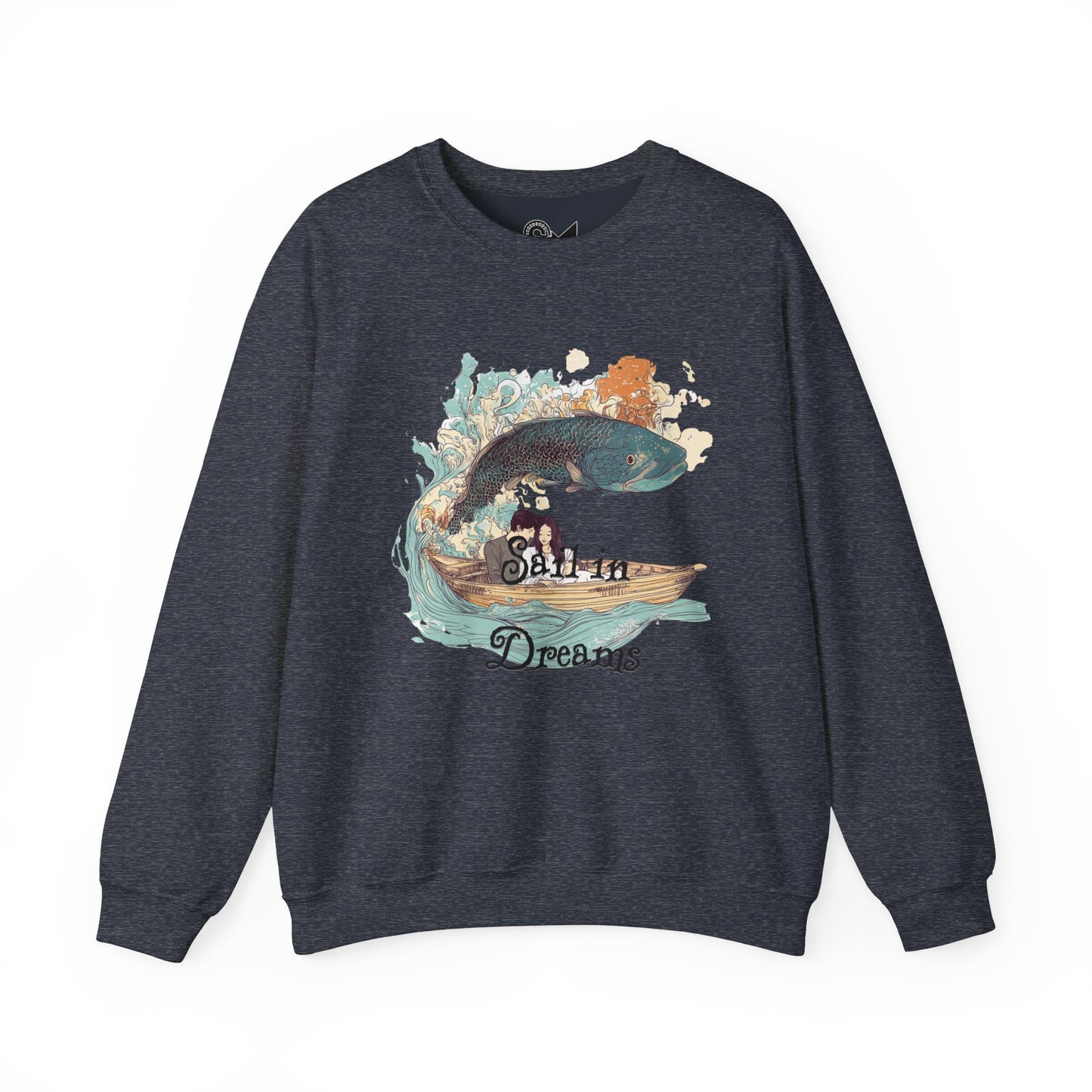 Sail in dreams Unisex Heavy Blend™ Crewneck Sweatshirt - StyleMZ