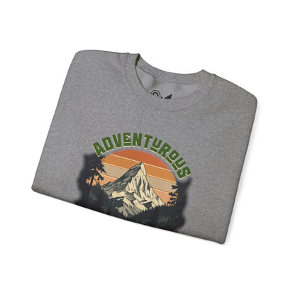 Adventurous December Unisex Heavy Blend™ Crewneck Sweatshirt - StyleMZ