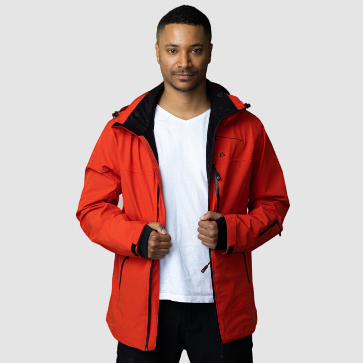 Adventure 2.0 - Men Red Jacket for All Weather Adventures