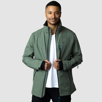 Adventure 2.0 - Men Olive Green Jacket with 16 Pockets