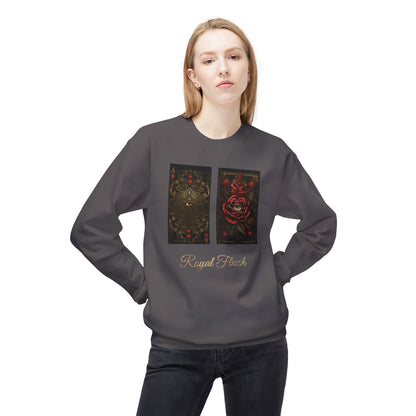 Korea -  Royal Flush Unisex Midweight Softstyle Fleece Crewneck Sweatshirt  - StyleMZ