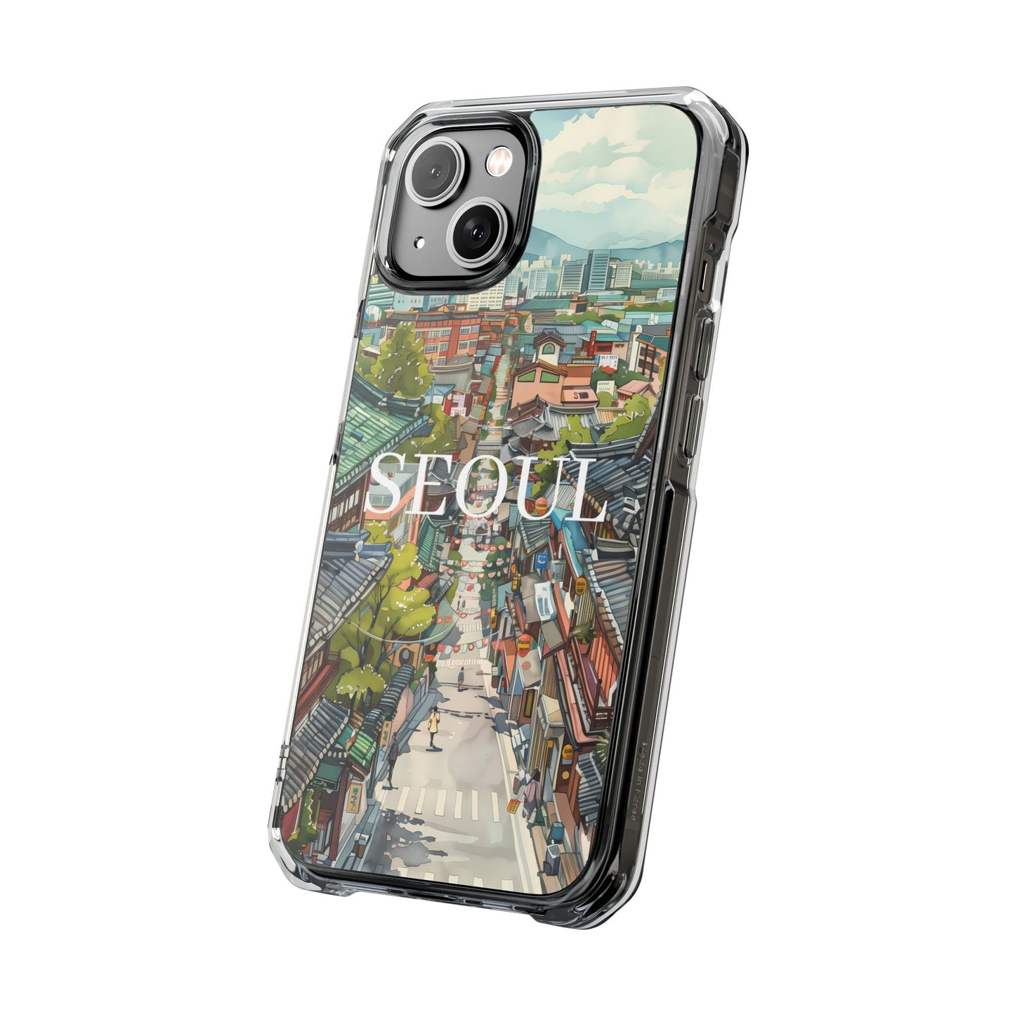 Korea - Seoul Magnetic Clear Impact Cases - StyleMZ - Stylemz