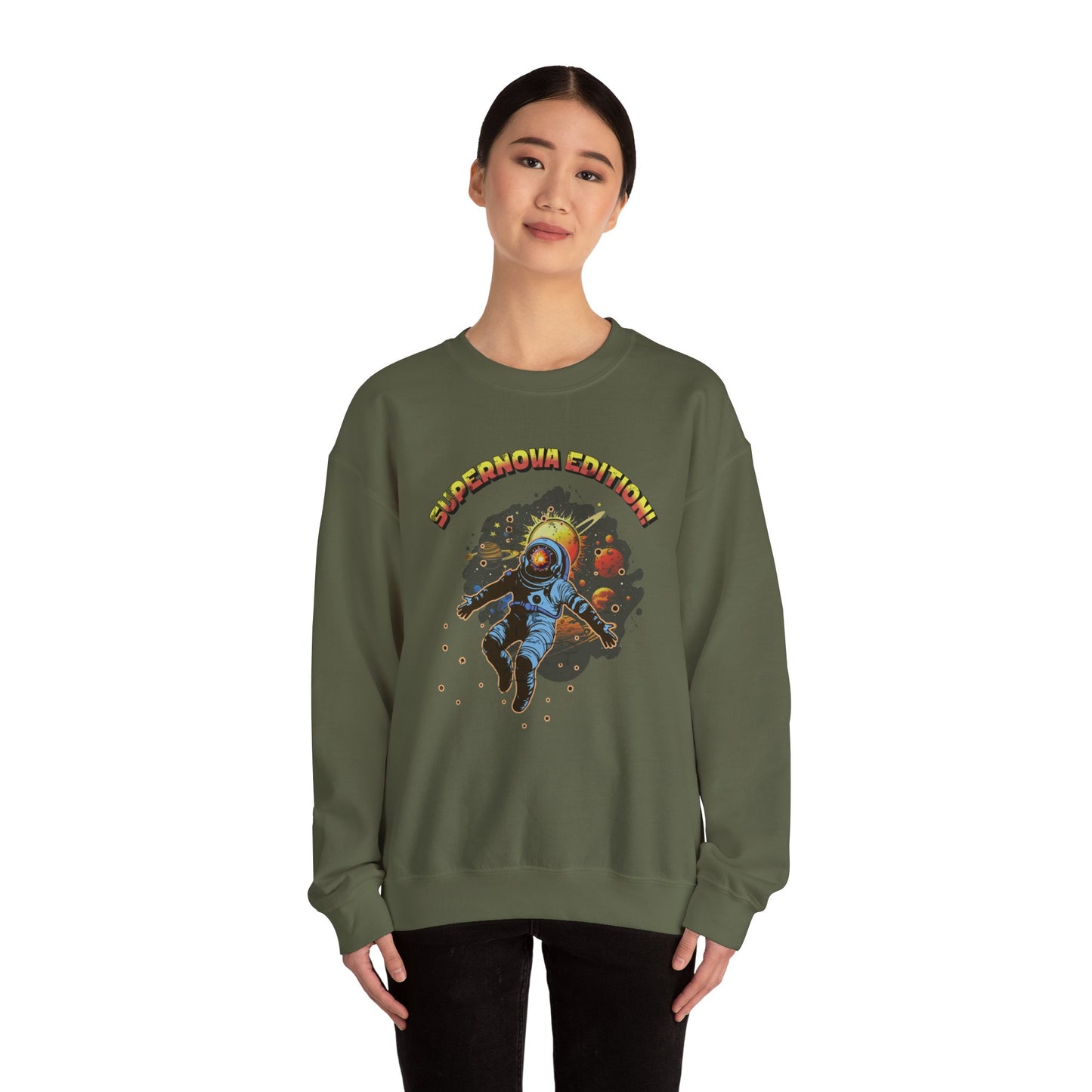 Supernova edition Unisex Heavy Blend™ Crewneck Sweatshirt - StyleMZ